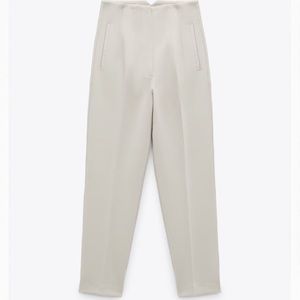 NWT ZARA HIGH WAISTED DRESS PANTS